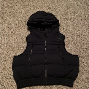 Gymshark cropped gillet